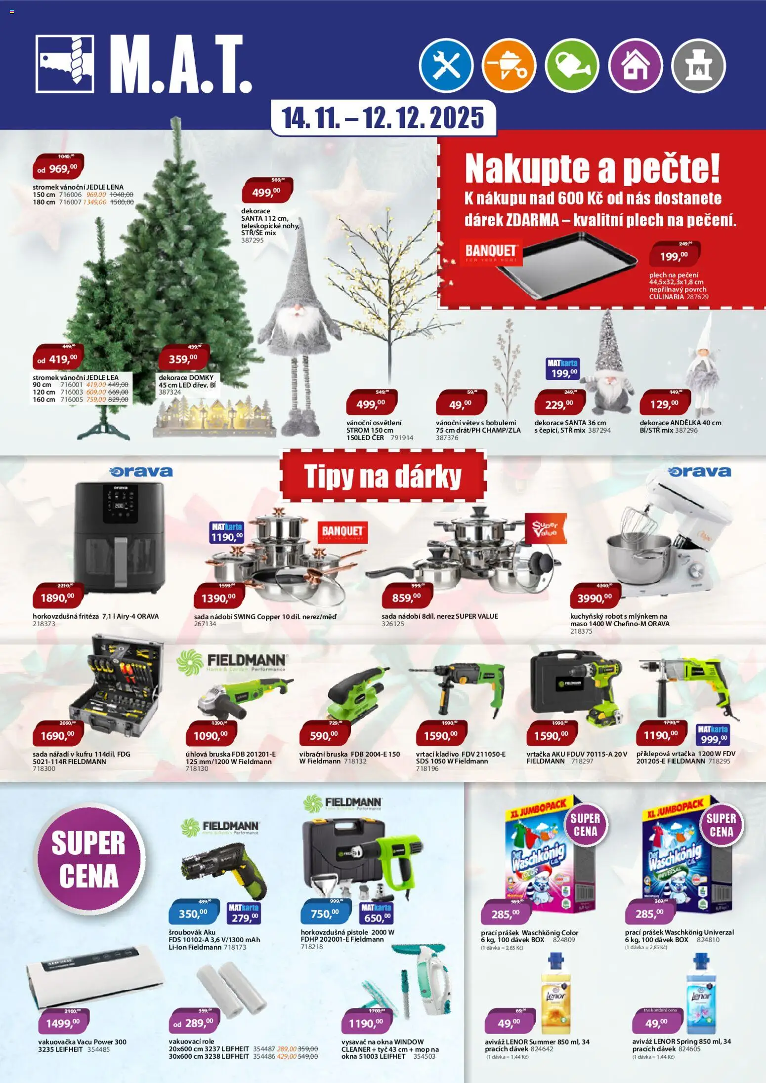 M.A.T. leták - strana 1- platný od 14.11.2025