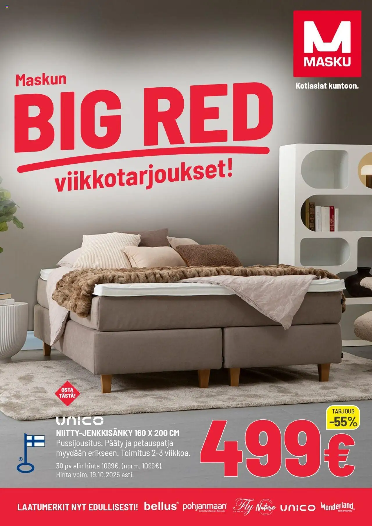 Masku tarjoukset - sivu 1- voimassa alkaen 07/10/2025