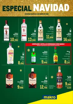 Vista previa del folleto Makro - Especial Navidad Bebidas Sur válido desde 12/12/2025