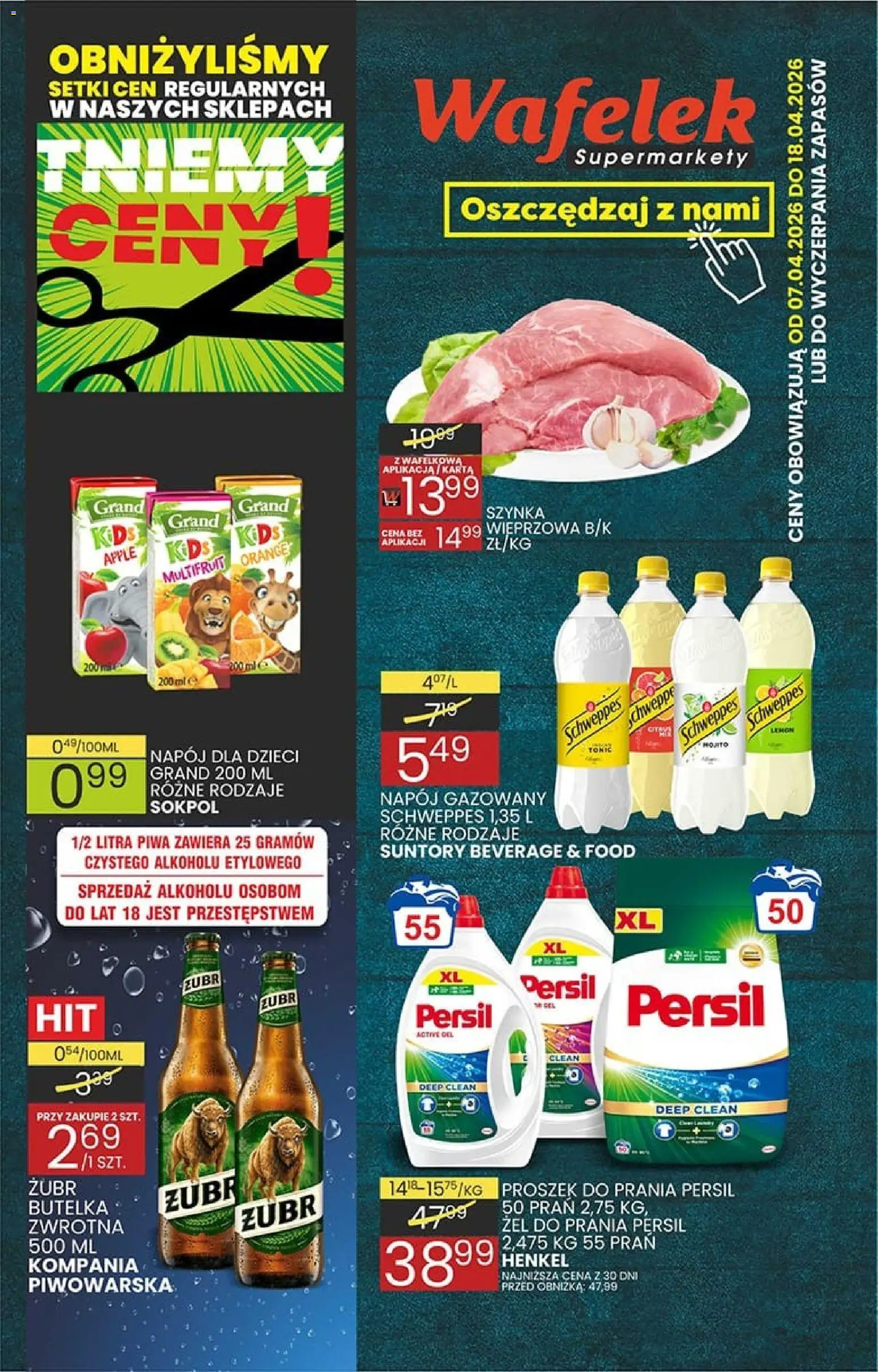 Wafelek - Gazetka - strona 1- ważny od 07.04.2026