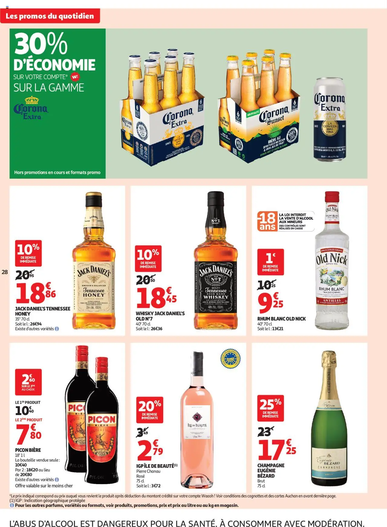 Auchan - C'est parti pour une année moins chère dans votre super - pagina 28- geldig vanaf 16/07/2025