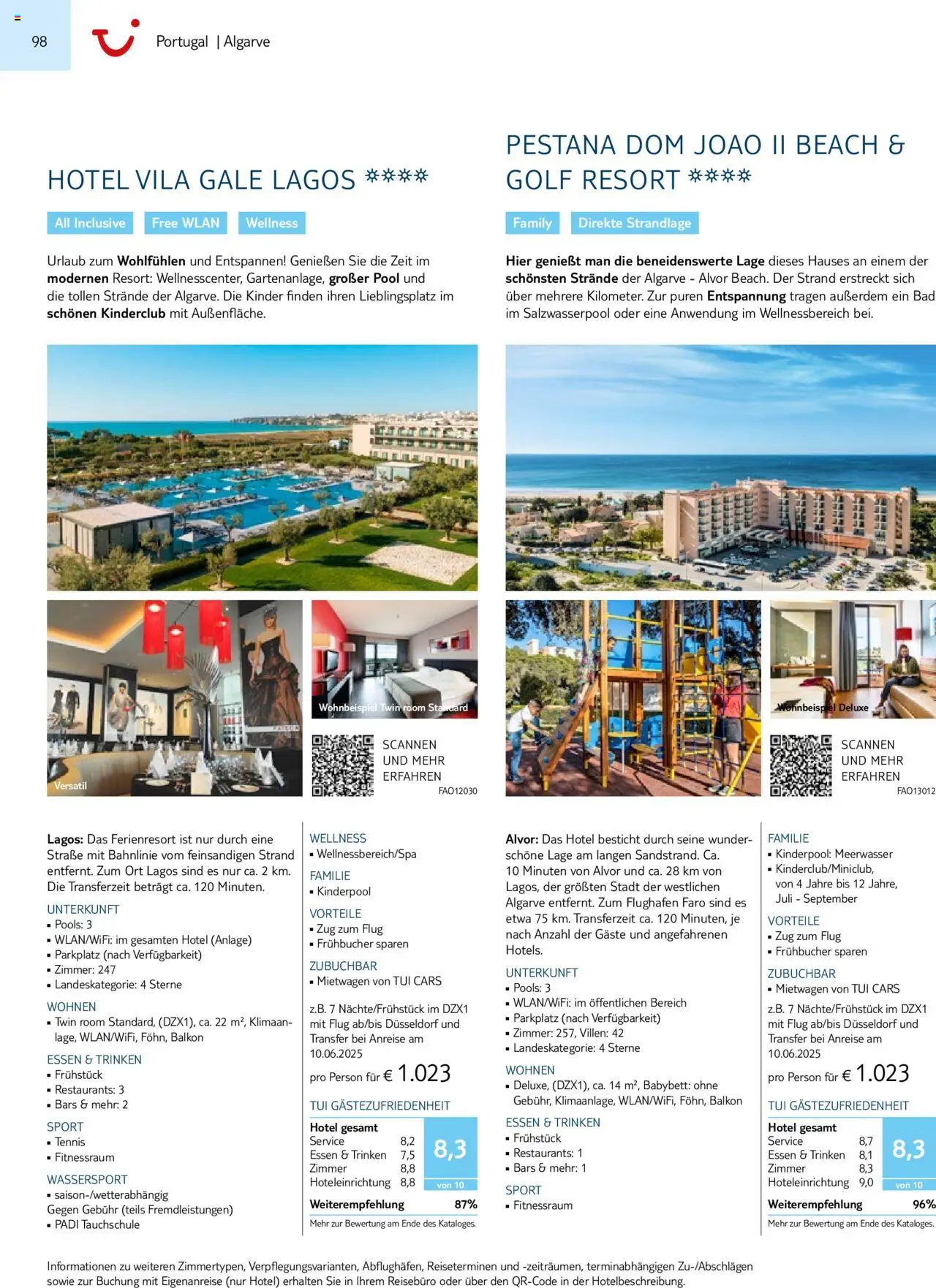 TUI  Südeuropa & Nordafrika 2025/26 - Seite 98 - gültig ab 01.01.2025