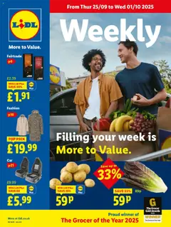 Lidl - Lidl Weekly Scotland valid from 25/09/2025
