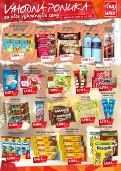 CBA Verex leták platný od 08.01.2026