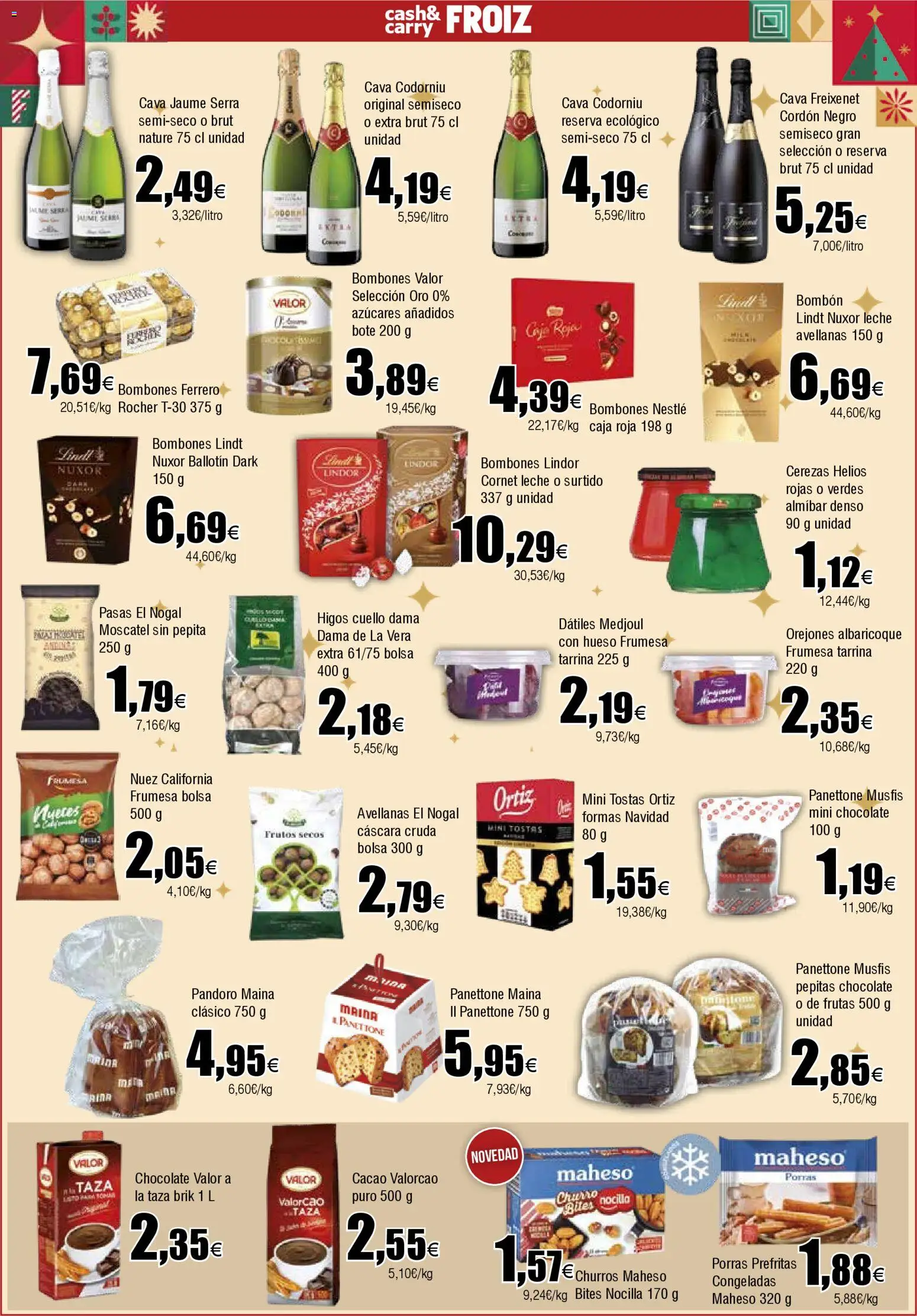 Froiz - Folleto Cash - Página de 2 - Válido desde 02/12/2025