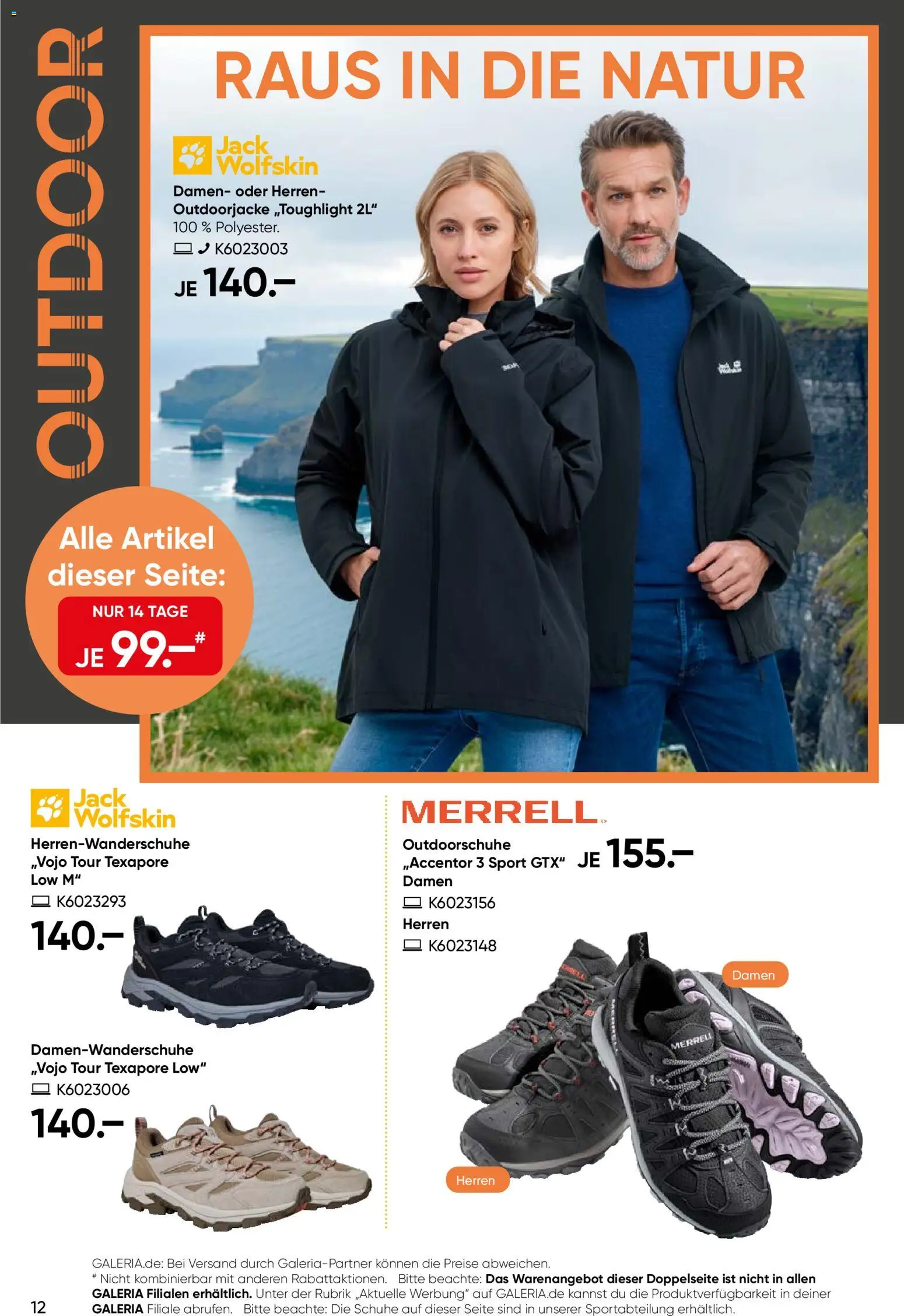 Galeria Karstadt Kaufhof Prospekt 	 - Seite 12 - gültig ab 04.03.2026