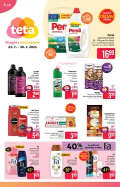 Teta drogerie leták platný od 21.07.2025
