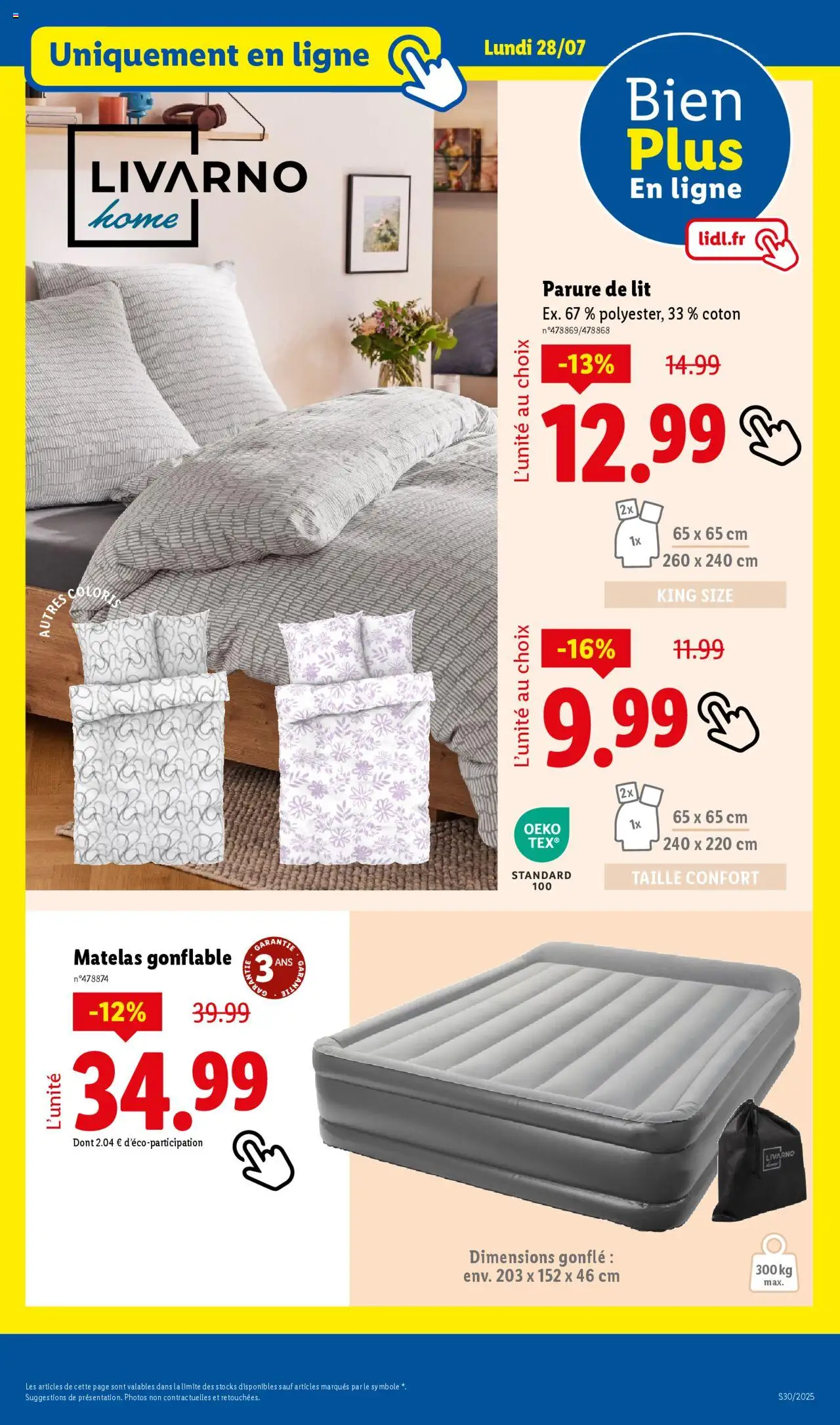 LIDL catalogue semaine 29 - page 71 - valable à partir du 24/07/2025