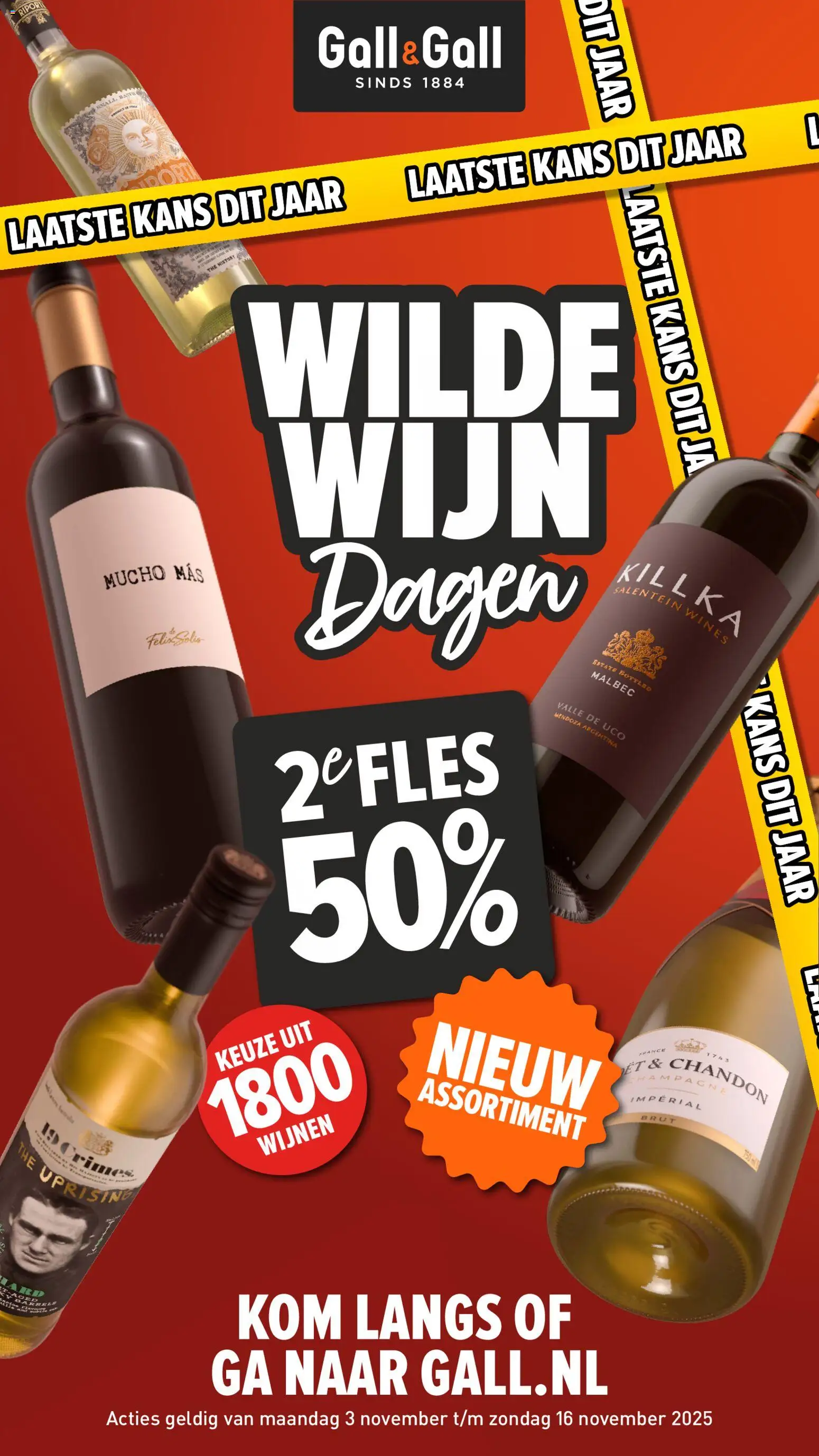 Gall en Gall - Folder - pagina 1- geldig vanaf 10-11-2025