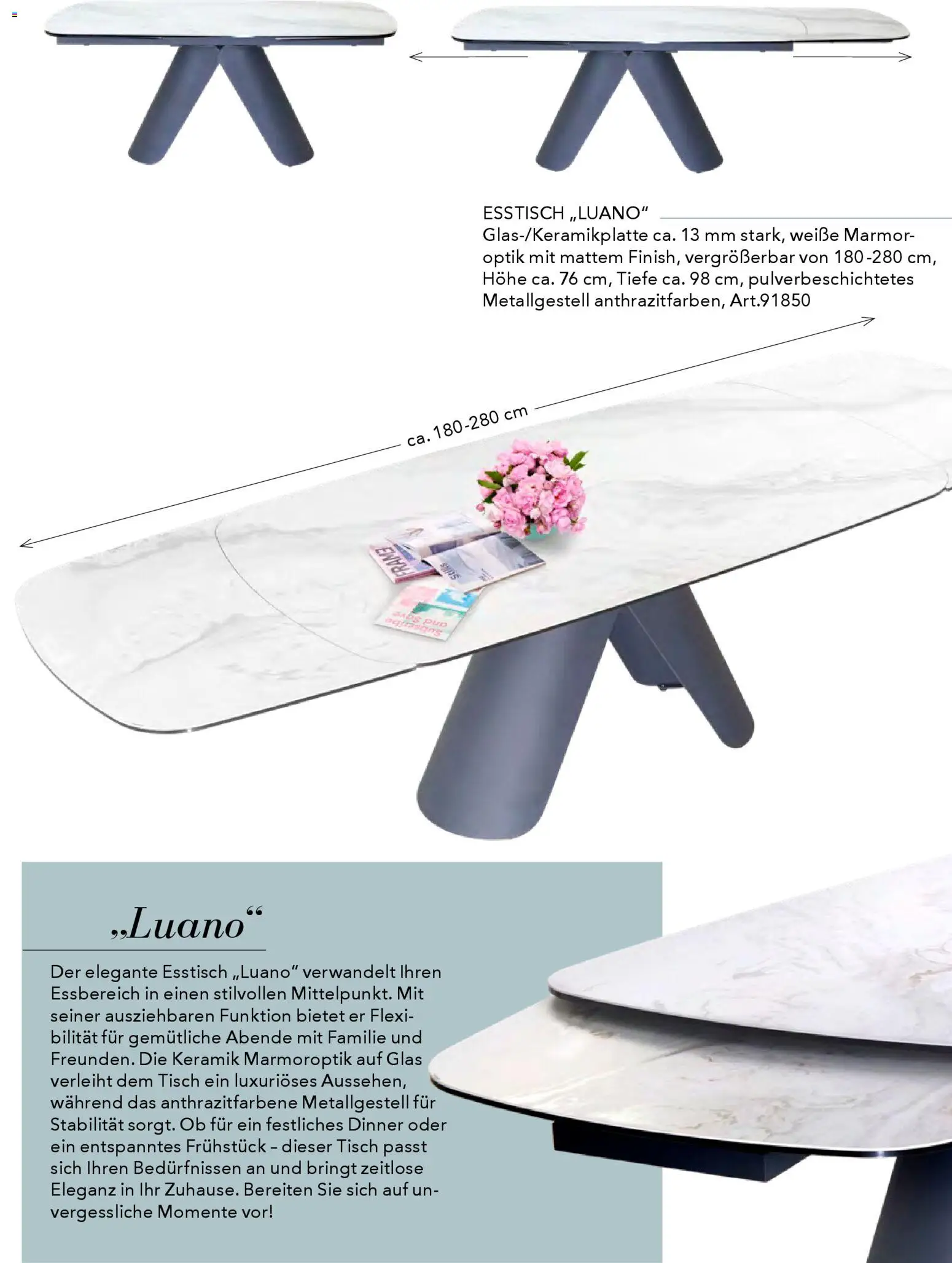 Rahaus Prospekt Glas/Keramik-Esstische - Seite 9 - gültig ab 29.01.2026