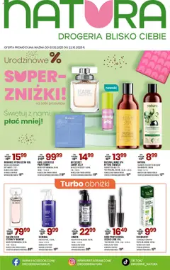 Podgląd Drogerie Natura Gazetka ważny od 03.10.2025