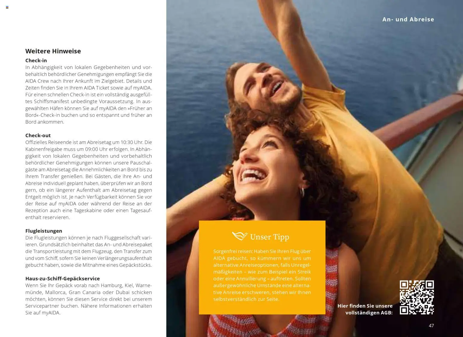 Aida Fernreisen Winter - Seite 47 - gültig ab 01.10.2025