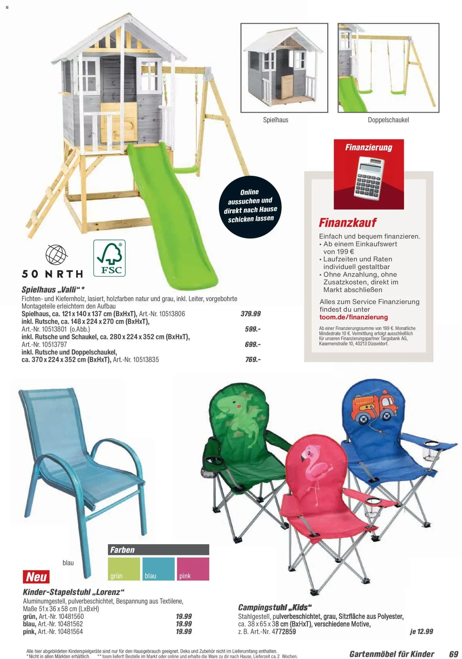 Toom Baumarkt  Gartenmöbel & Solar-Leuchten 2026 - Seite 69 - gültig ab 01.01.2026