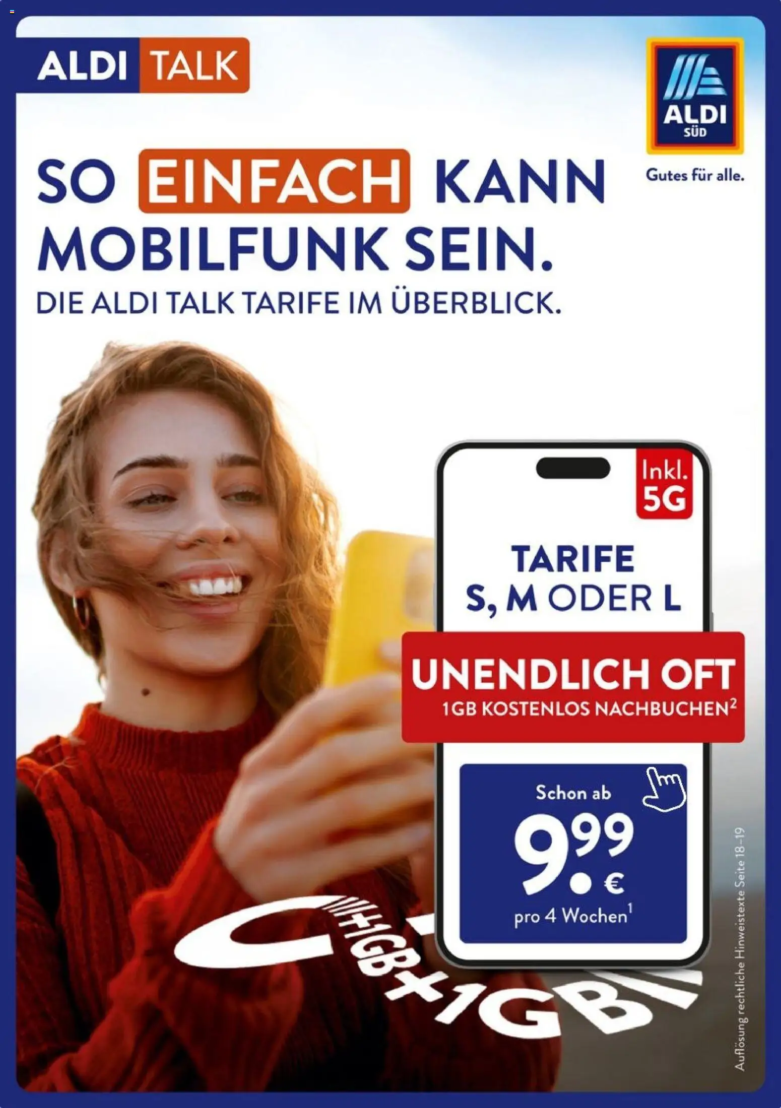 Aldi Süd Talk  - Seite 1 - gültig ab 07.11.2025