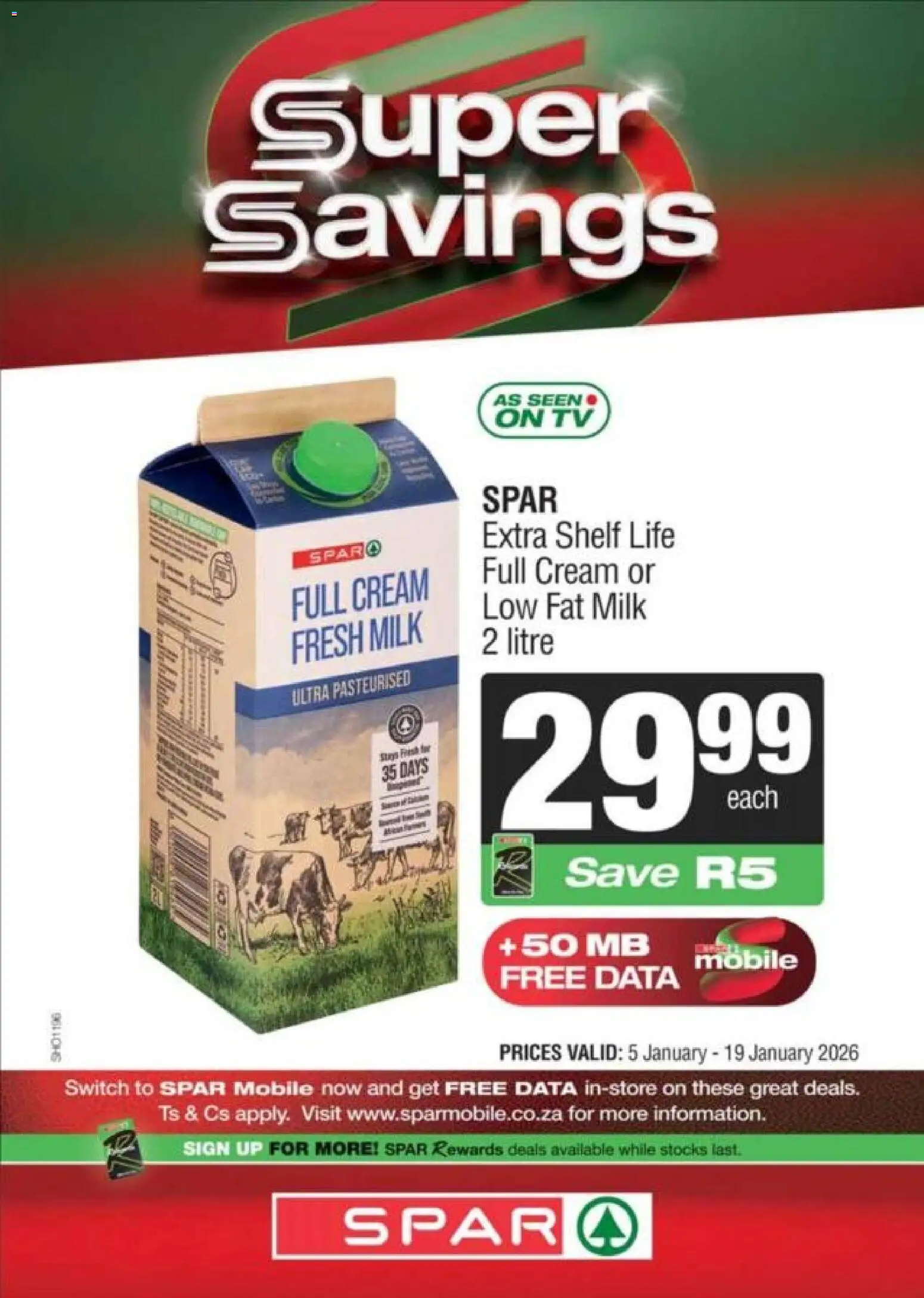 KWIKSPAR Specials - page 1- valid from 05/01/2026