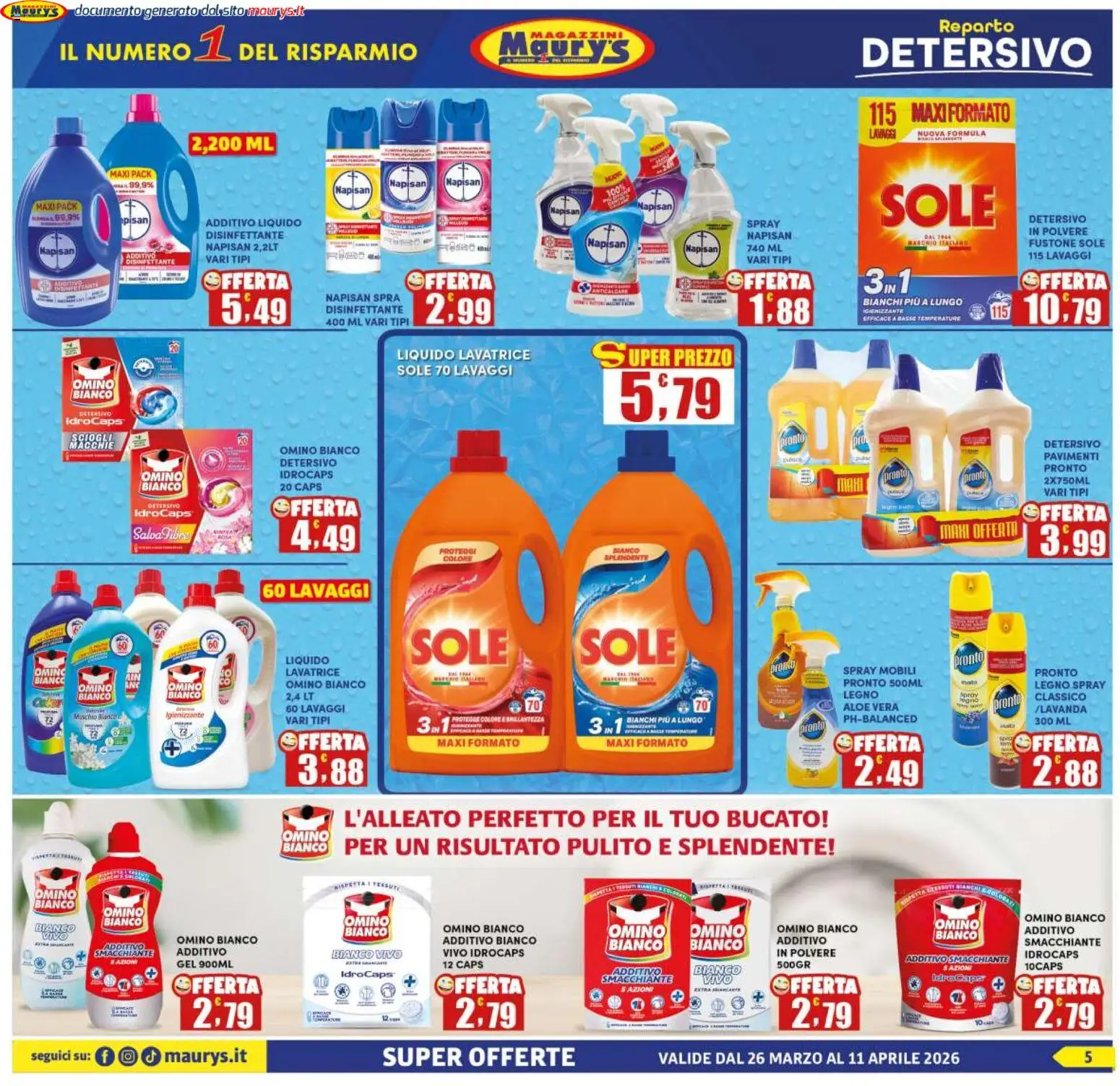 Maury's volantino - pagina 5 - valido dal 26/03/2026