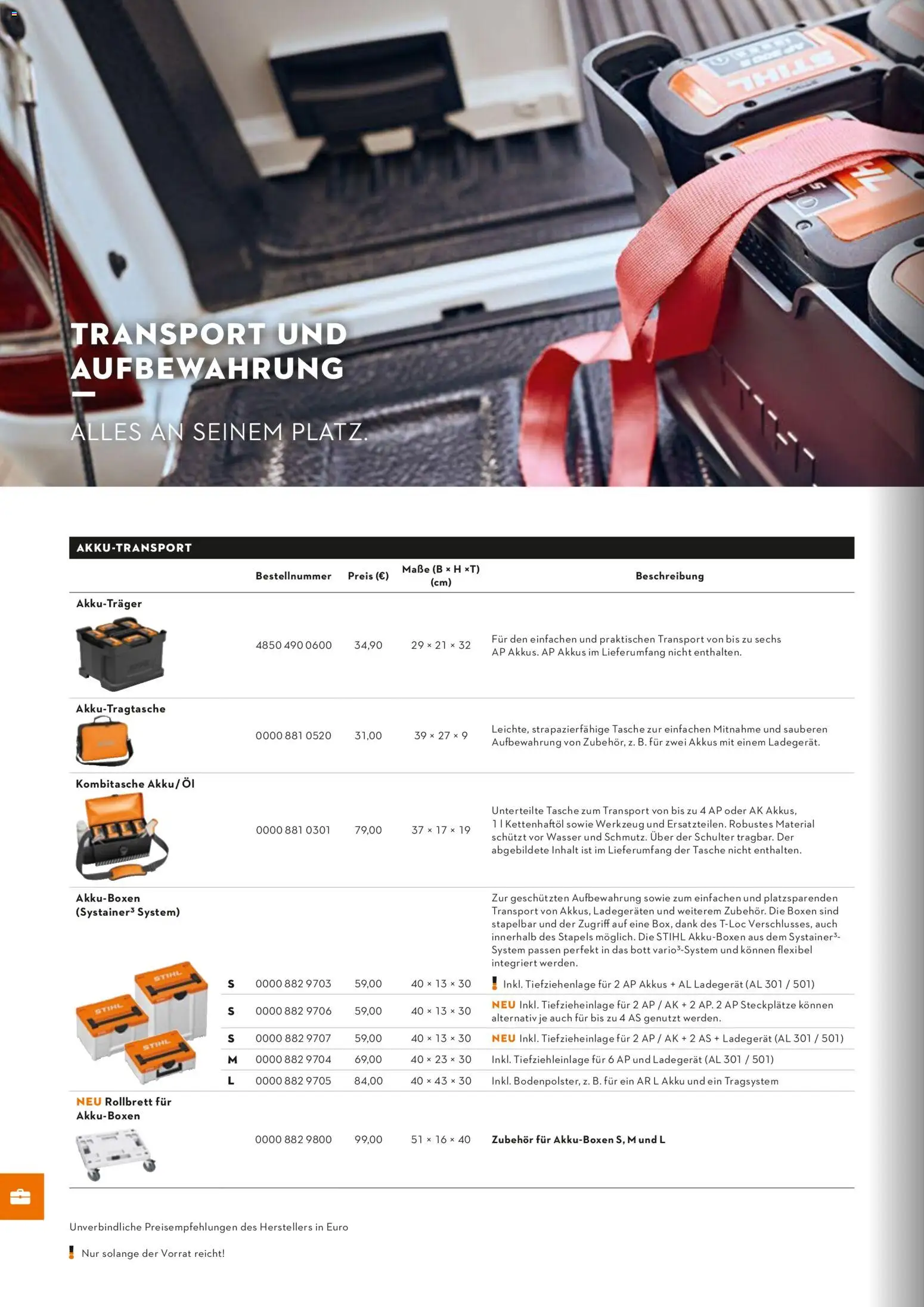 STIHL Katalog - Seite 294 - gültig ab 01.01.2026