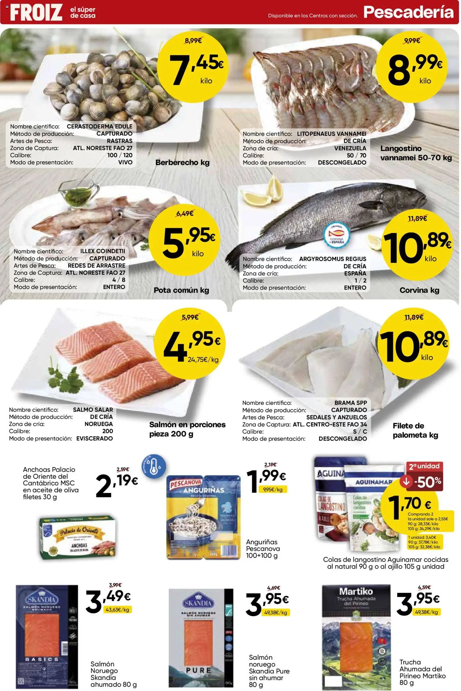 Froiz folleto - Página de 5 - Válido desde 03/03/2026