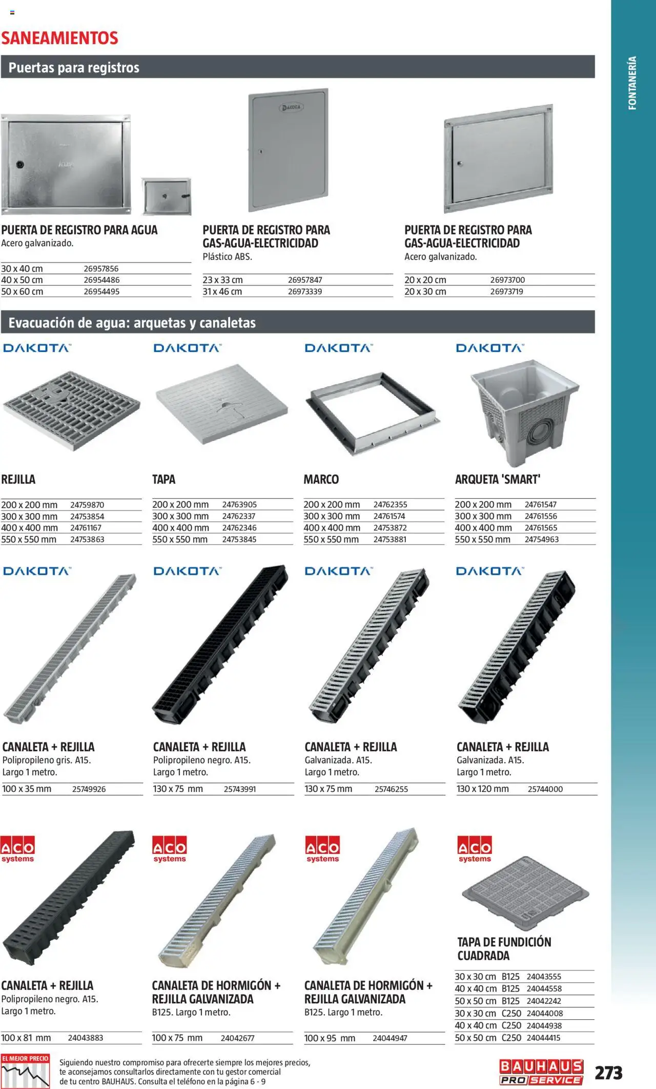 Bauhaus - ProService  - Página de 273 - Válido desde 24/02/2025