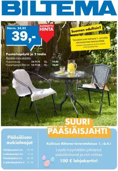 Esikatselu Biltema tarjoukset voimassa alkaen 01/04/2026