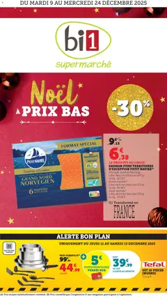 Aperçu bi1 catalogue Noël à prix bas valable à partir du 09/12/2025