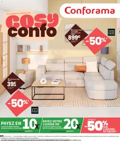 Aperçu Conforama catalogue valable à partir du 27/01/2026