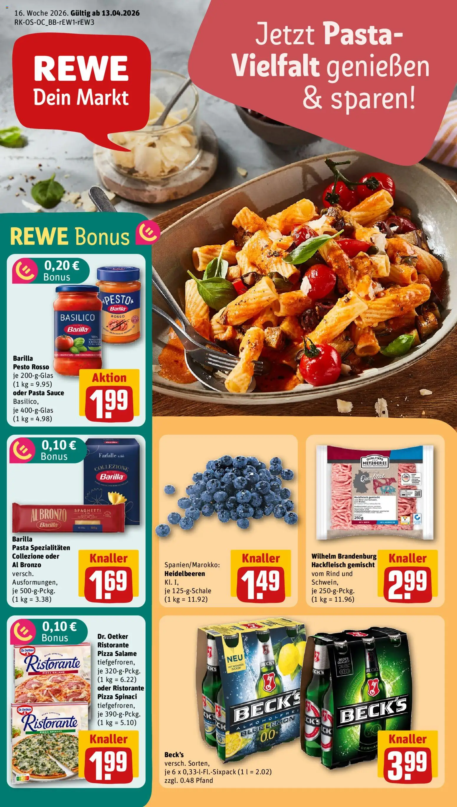 Rewe Prospekt 	 - Seite 3 - gültig ab 13.04.2026
