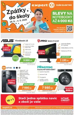 Náhled Expert elektro leták platný od 28.09.2025