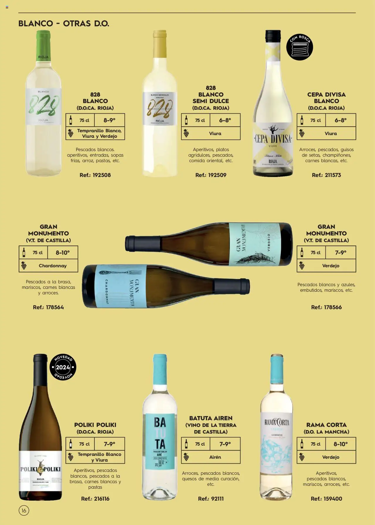 Makro Guia de vinos - Página de 16 - Válido desde 02/01/2025