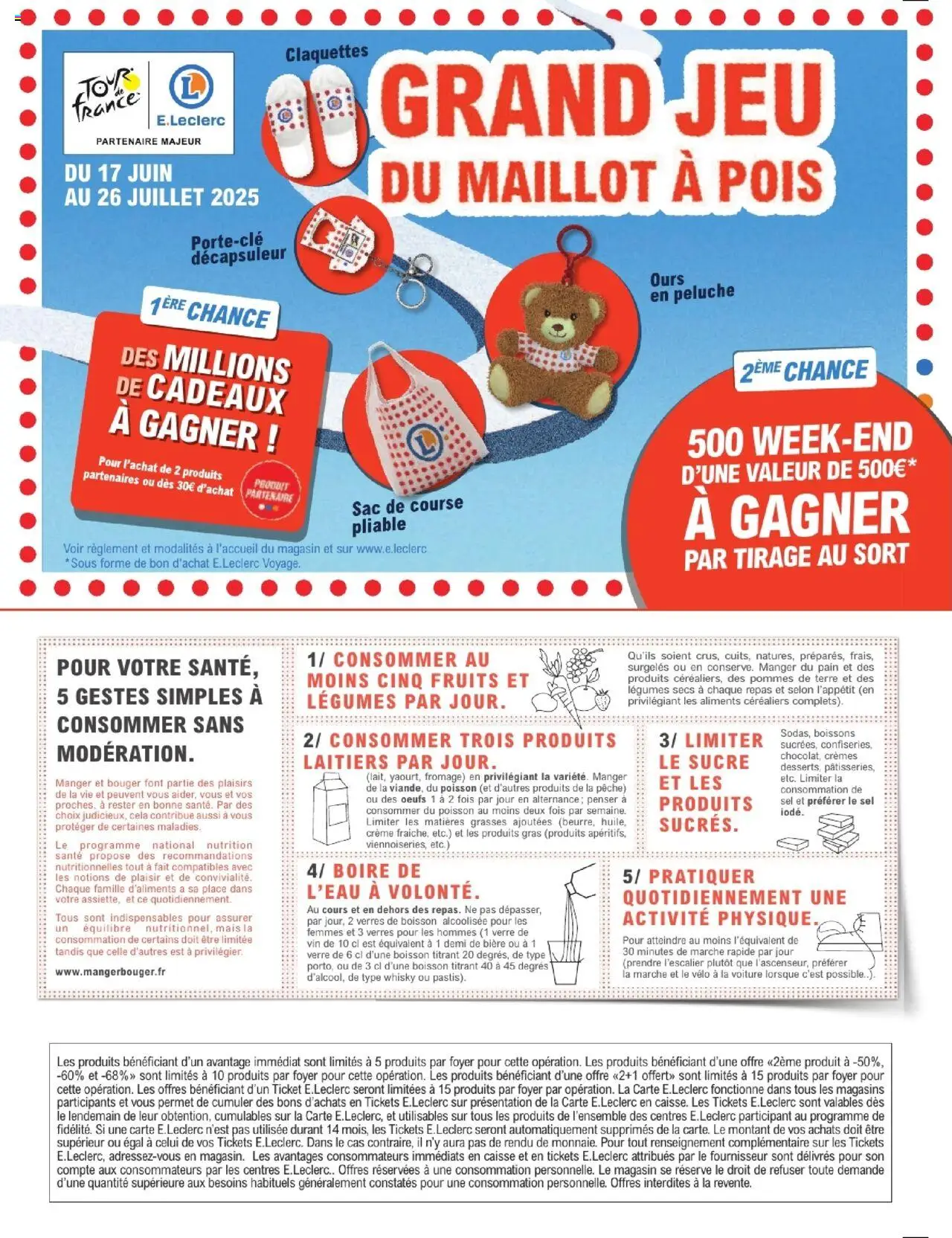 E.Leclerc Grand jeu du maillot à pois - page 2 - valable à partir du 15/07/2025