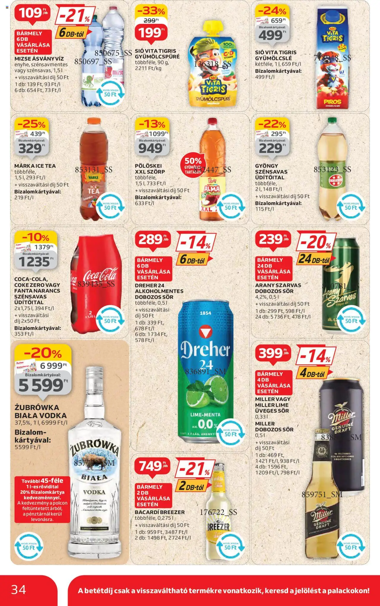 Auchan Akciós újság - 34oldal - érvényes 2025.07.10.-tól