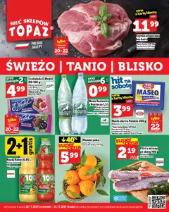 Podgląd Topaz Gazetka ważny od 20.11.2025