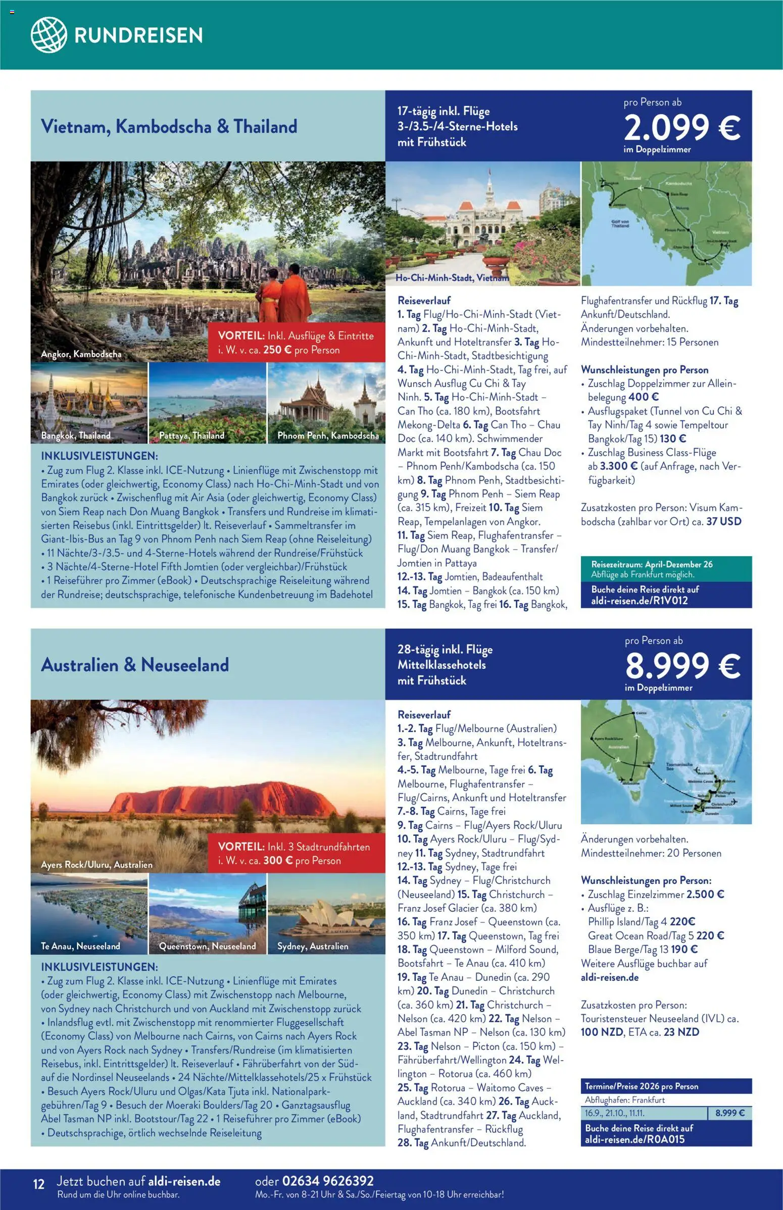 Aldi Reisen Prospekt 	 - Seite 12 - gültig ab 01.03.2026
