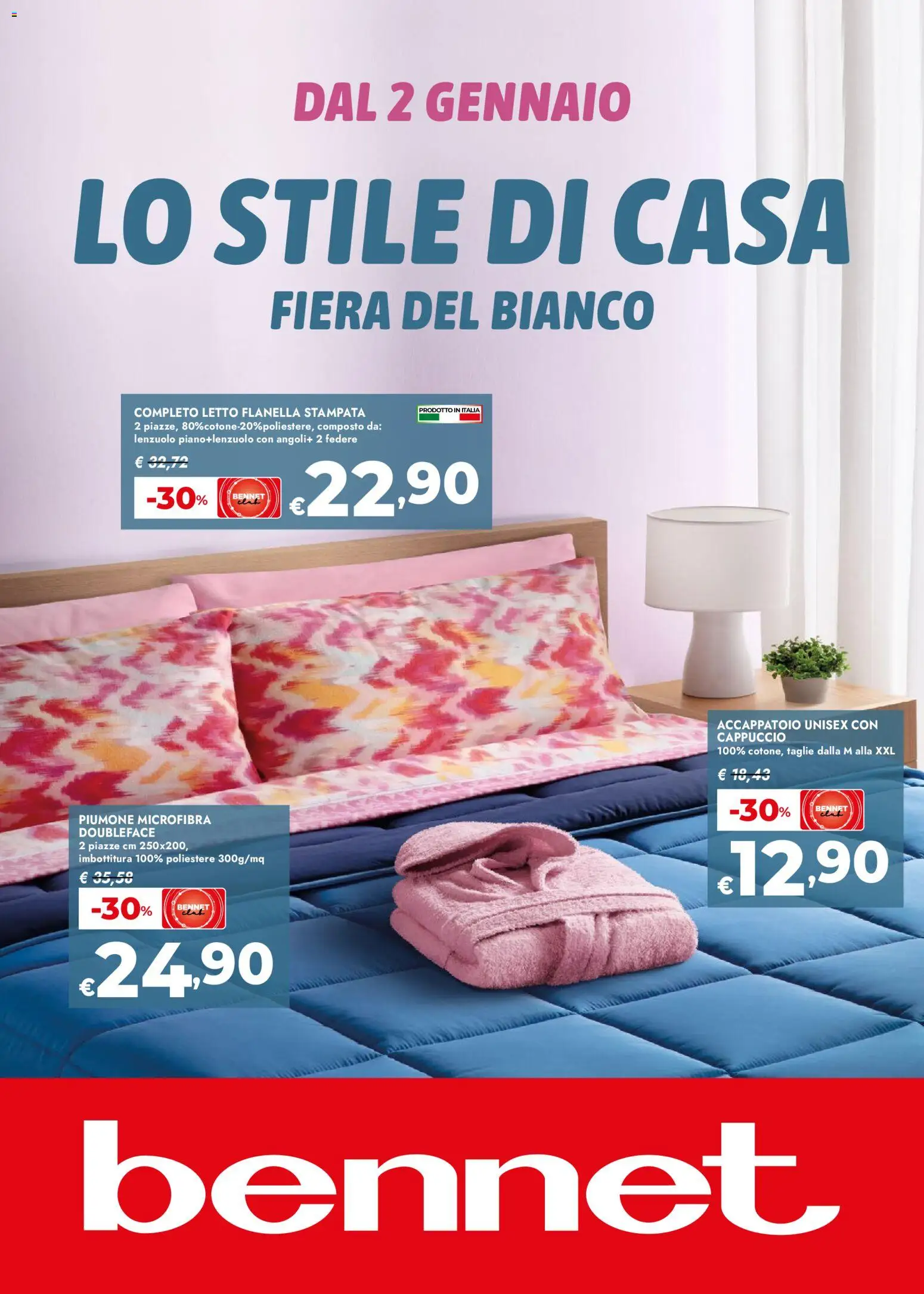 bennet Fiera del bianco catalogo - pagina 1 - valido dal 02/01/2026