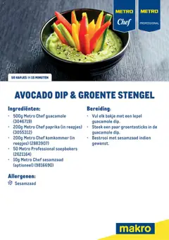 Makro - Menu kaart geldig vanaf 28-07-2025