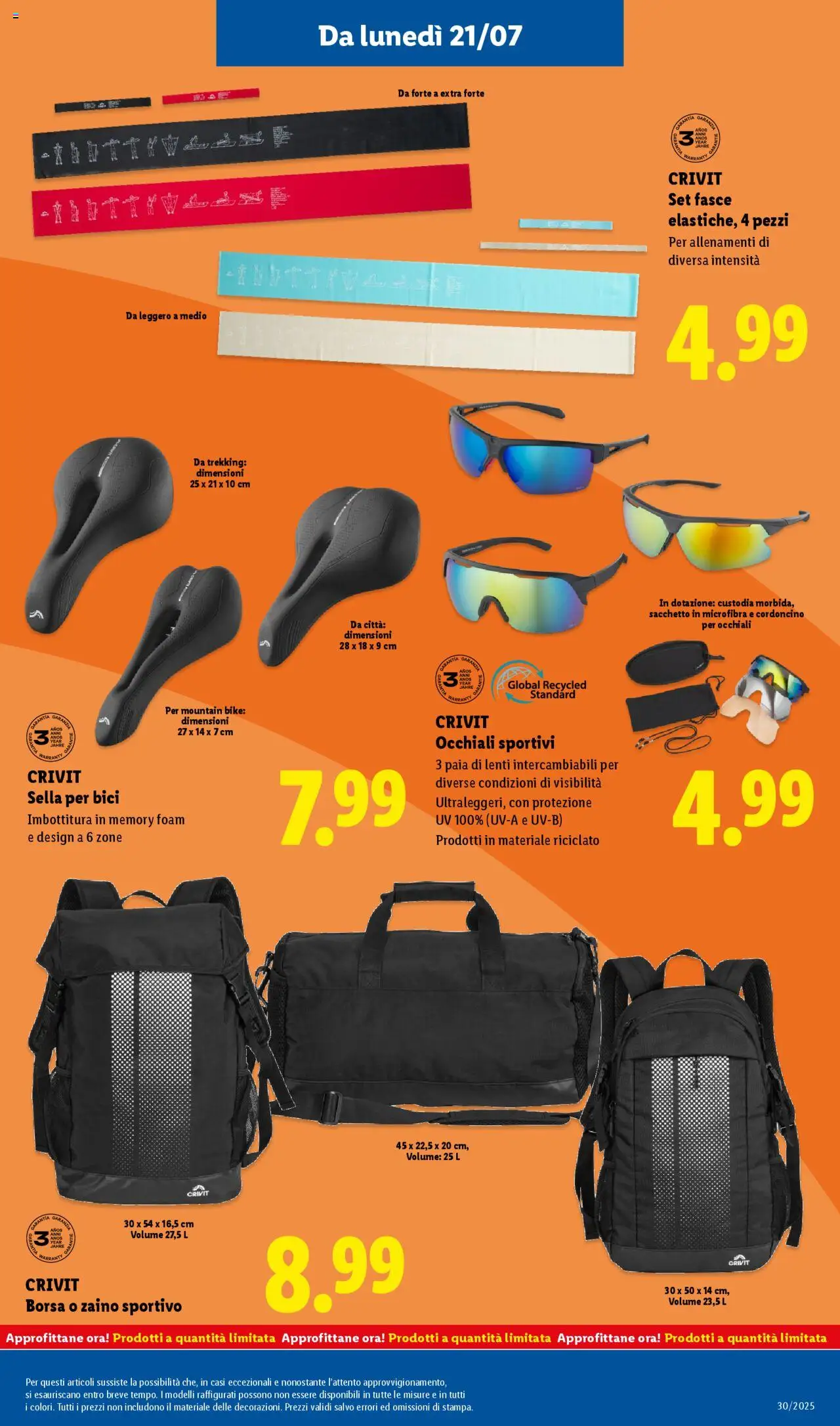 Volantino Lidl	 - pagina 39 - valido dal 21/07/2025