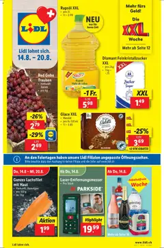 Vorschau Lidl Aktionen gültig ab 14.08.2025