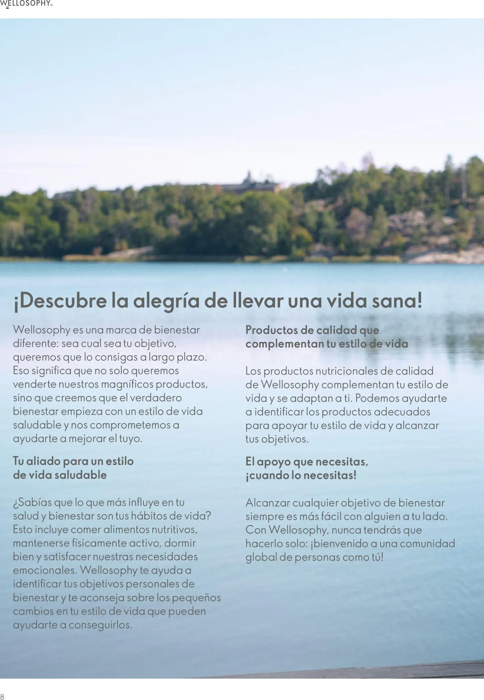 Oriflame - Guía Wellosophy - Página de 8 - Válido desde 01/11/2023