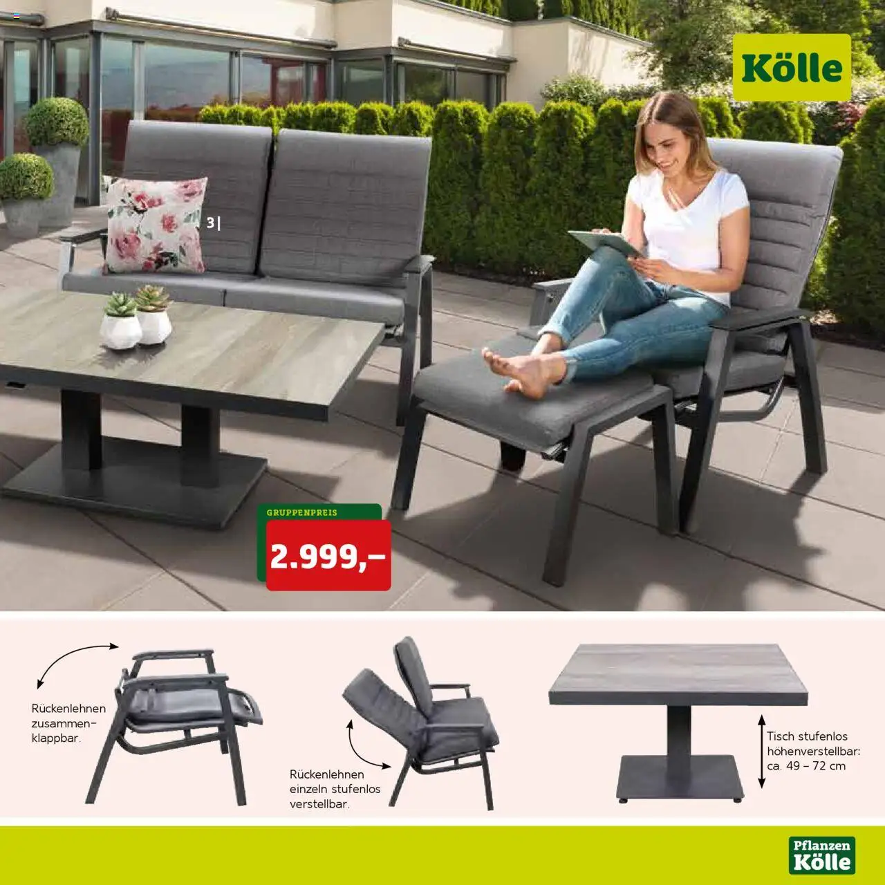 Pflanzen-Kölle Gartenmöbel Katalog 2025 - Seite 29 - gültig ab 22.01.2025