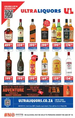 Preview Ultra Liquors Specials valid from 16/03/2026