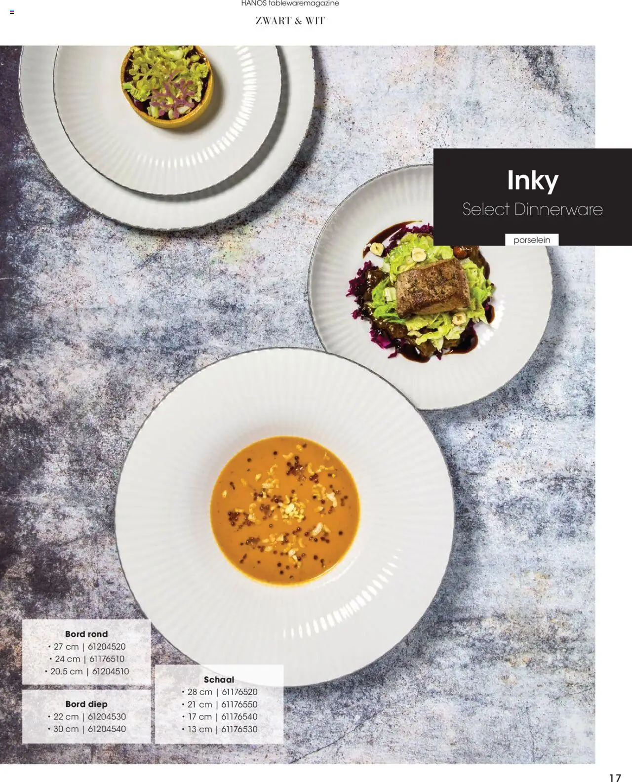 Hanos - Tableware magazine 2025-2026 - page 17- valid from 01-09-2025