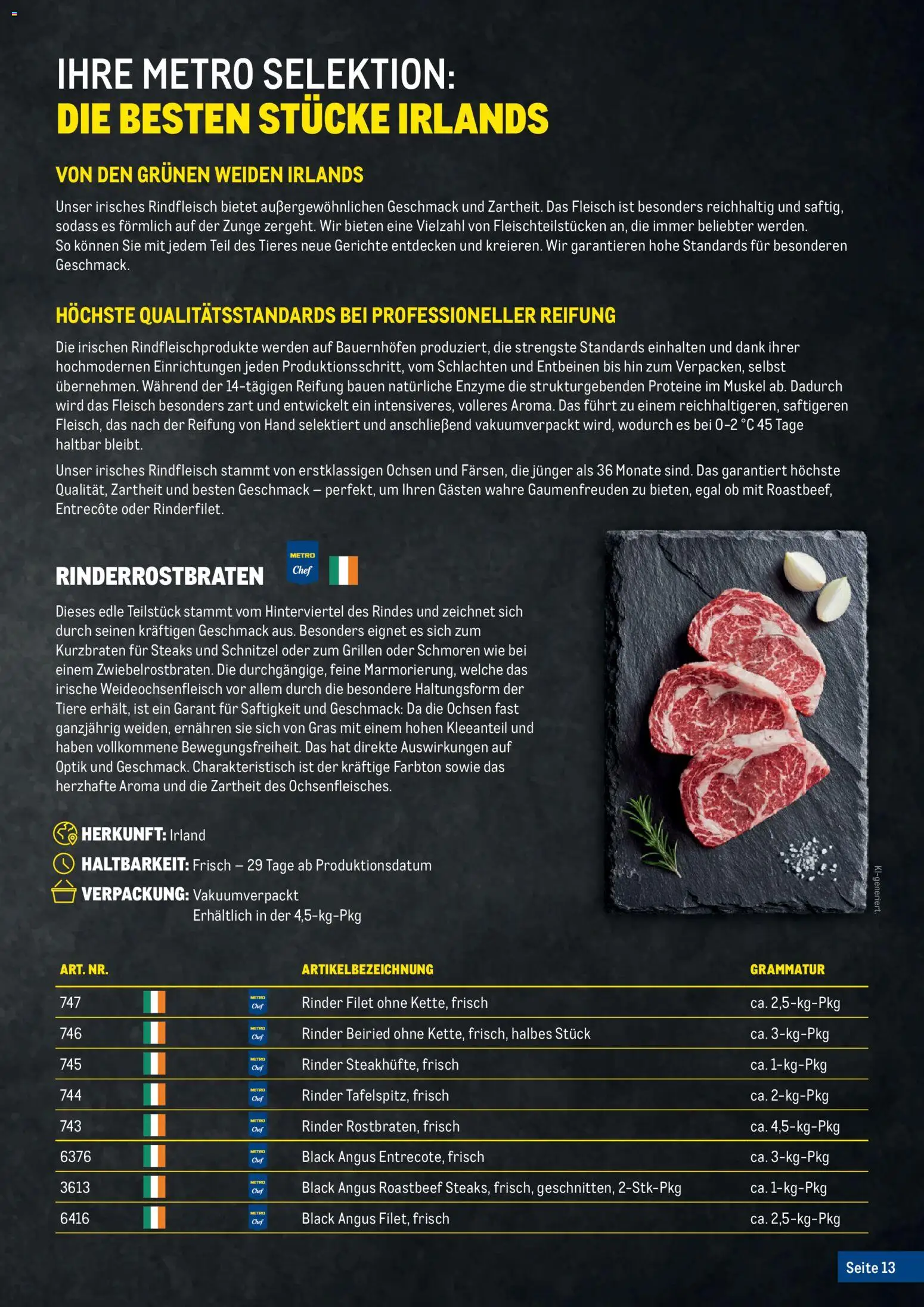 Metro Fleischkatalog - page 13- valid from 20.02.2026