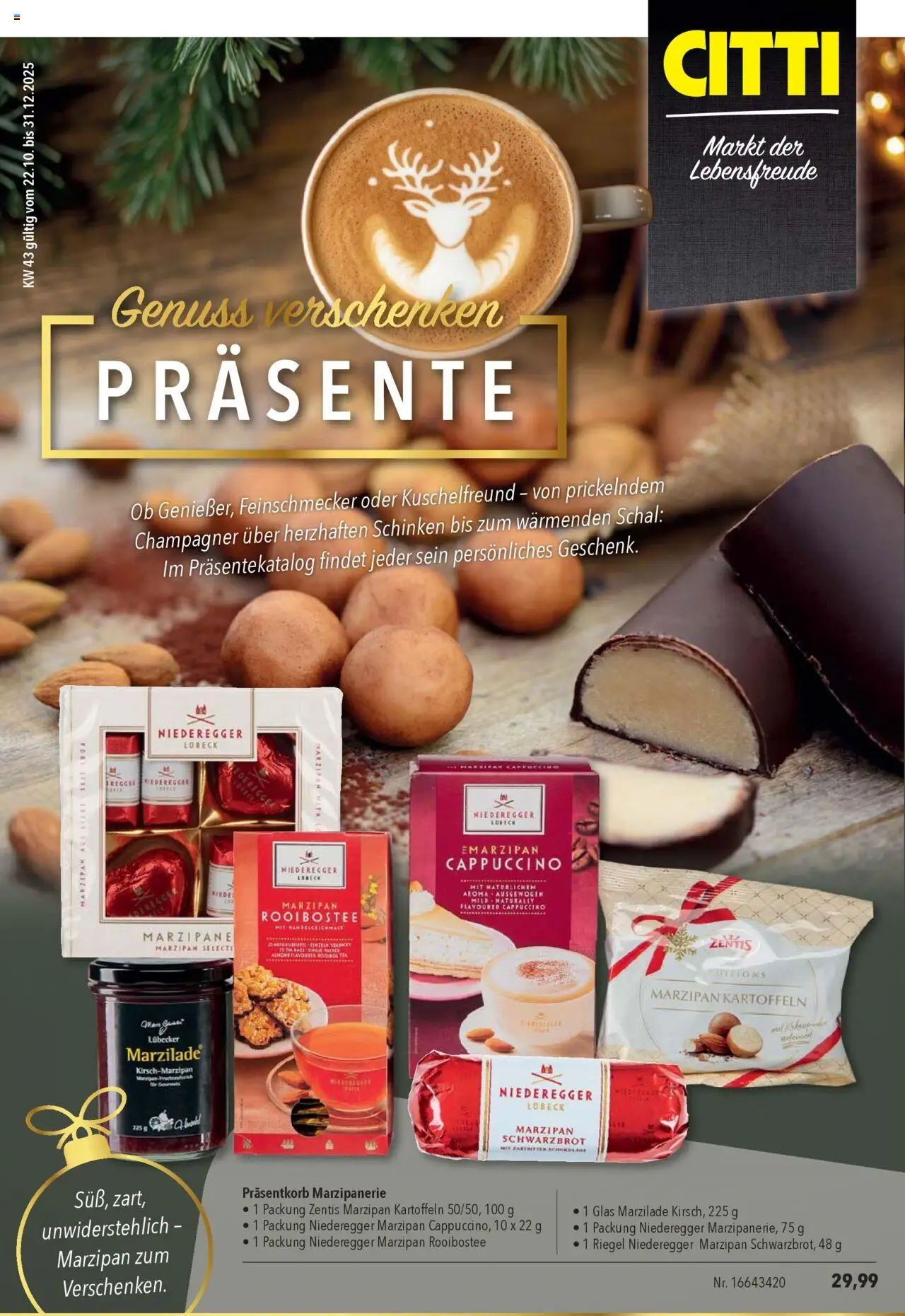 CITTI Markt  Präsente - Seite 1 - gültig ab 22.10.2025