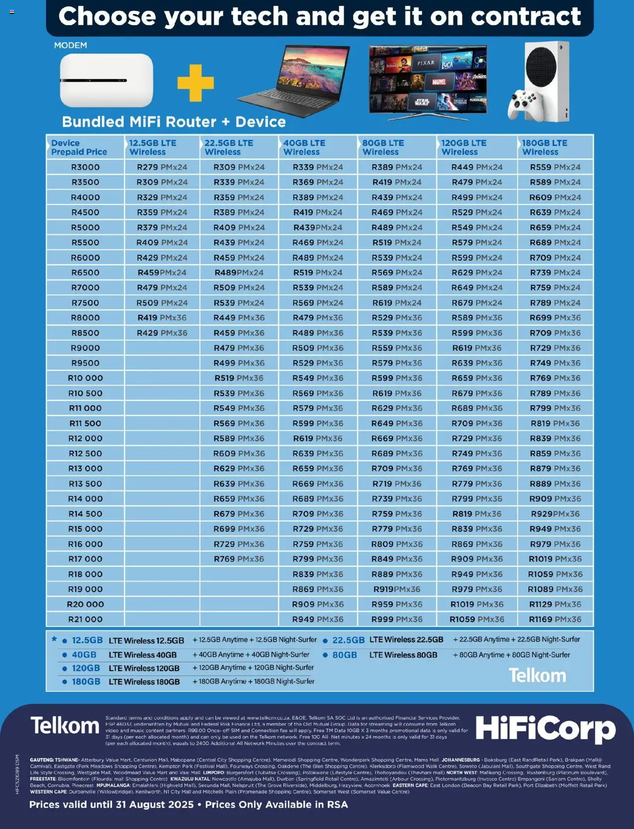 HiFi Corp Telkom - page 4- valid from 12/07/2025