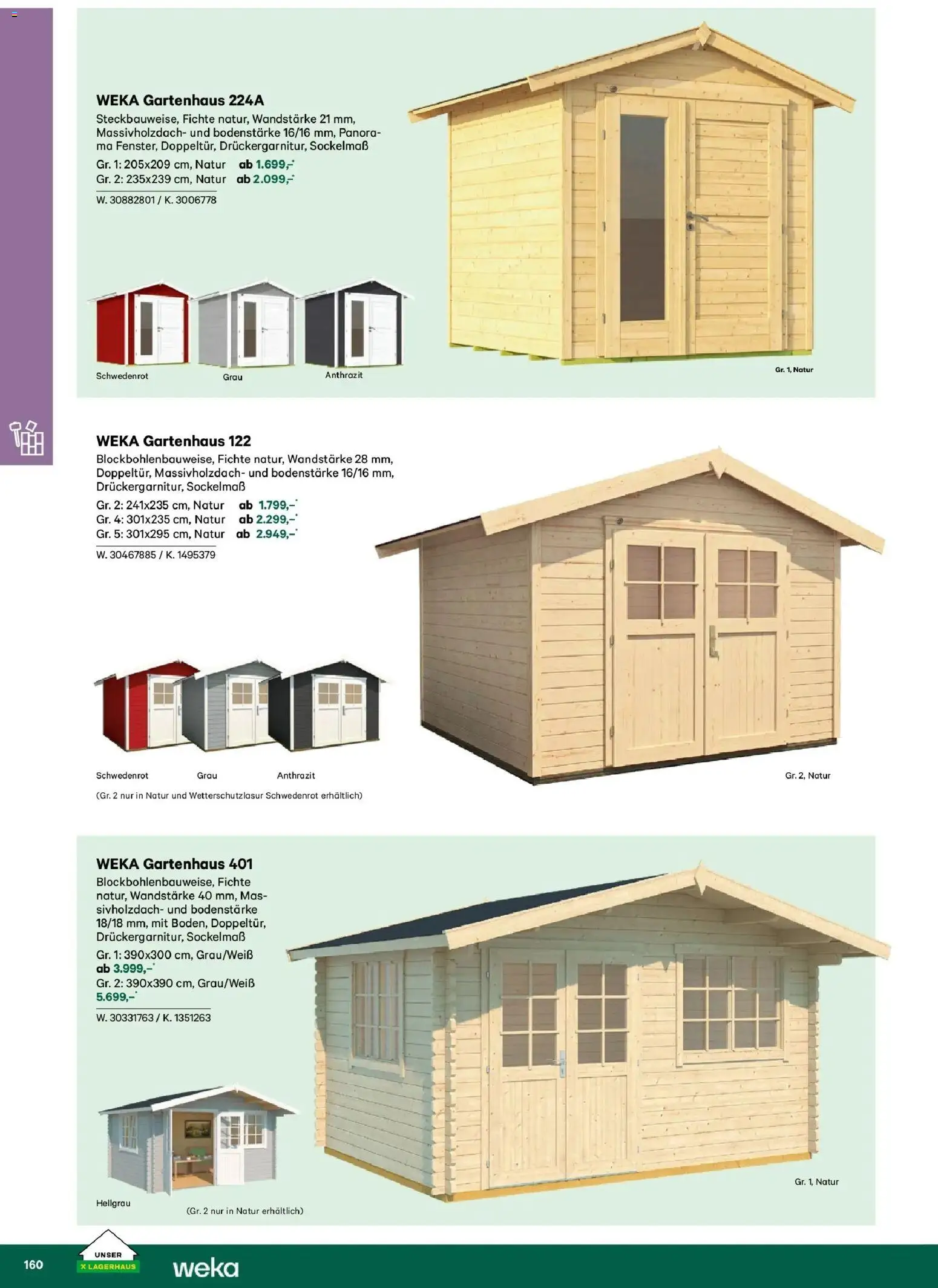 Lagerhaus Garten & Freizeit Katalog 2026 - Wien, Innsbruck - page 160- valid from 01.03.2026