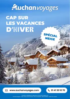 Aperçu Auchan - Cap sur les vacances d'hiver ! valable à partir du 01/12/2025