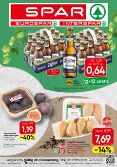 Vorschau Spar Flugblatt - Oberösterreich gültig ab 11.09.2025