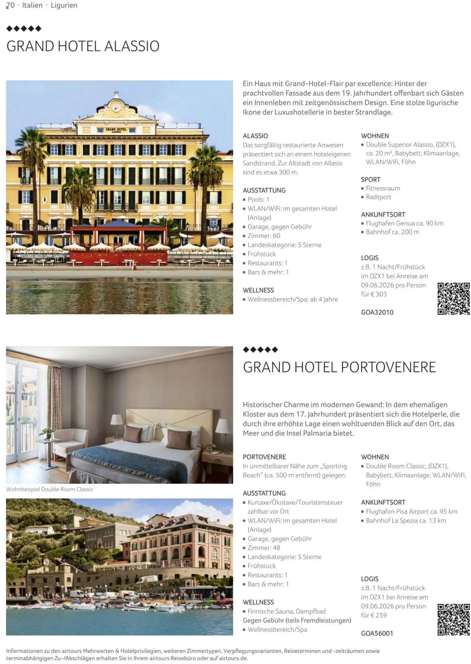 TUI airtours Katalog  Europareisen 2025/26 - Seite 70 - gültig ab 01.11.2025