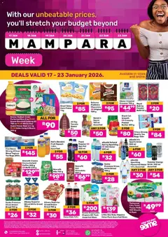 Preview Game - Mampara Week valid from 17/01/2026