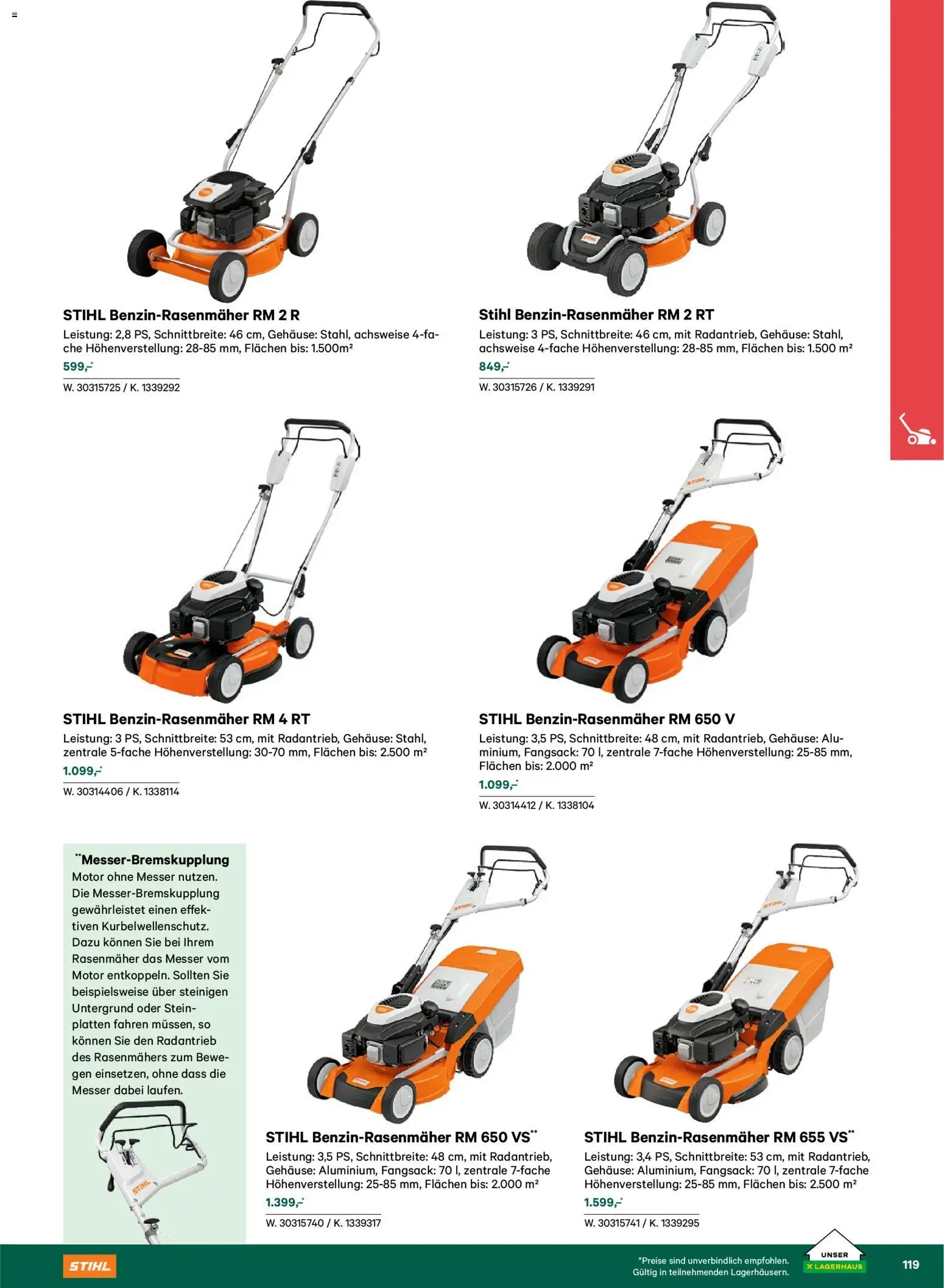 Lagerhaus  Garten und Freizeit Katalog 2026 - page 119- valid from 22.02.2026